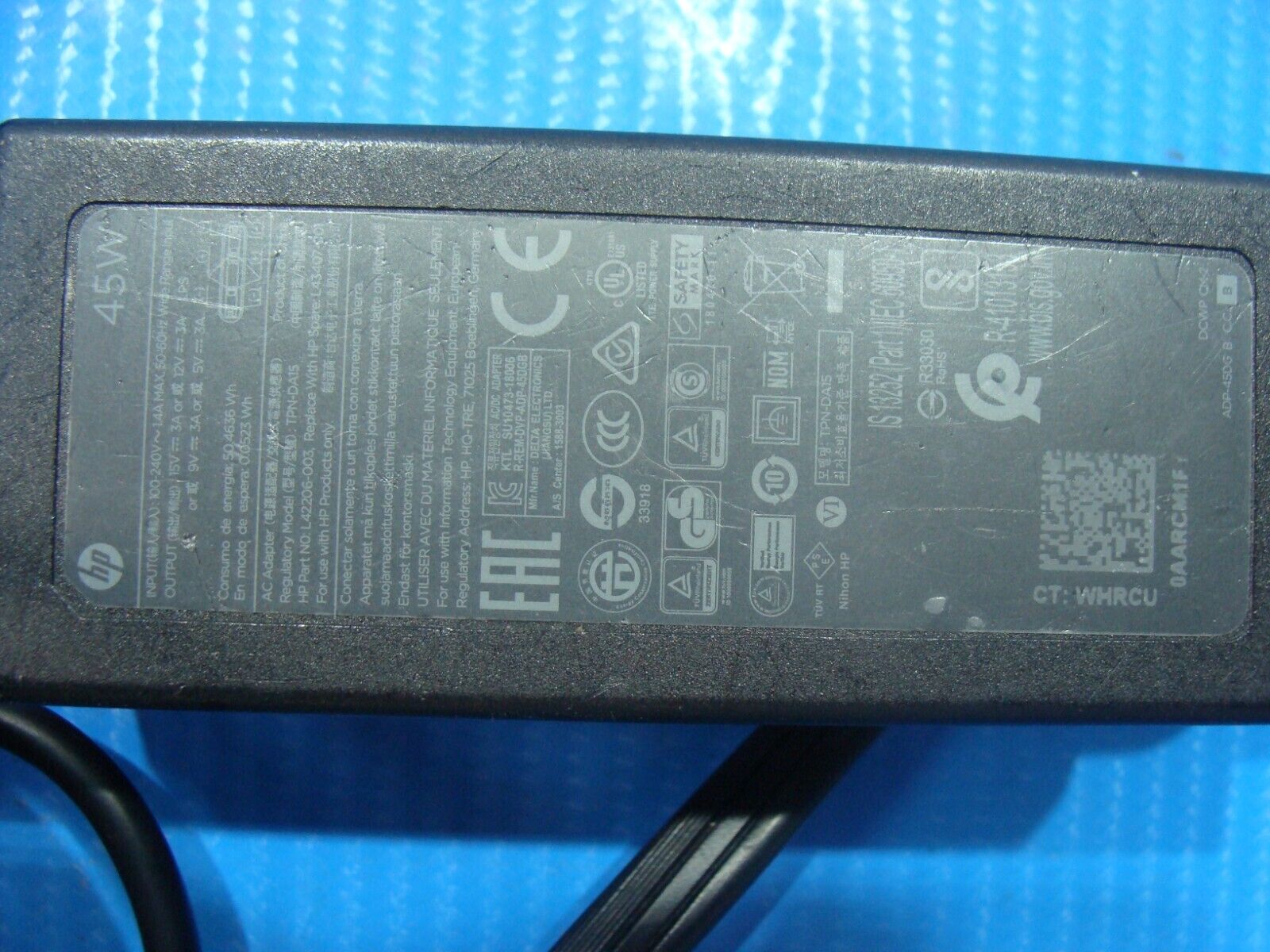 Genuine HP Laptop Charger AC Power Adapter USB-C 45W