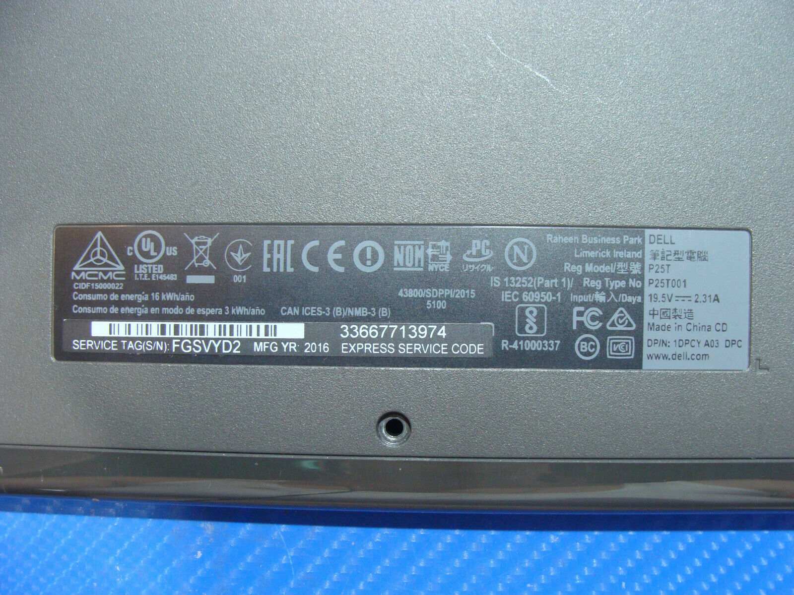 Dell Inspiron 11-3168 11.6