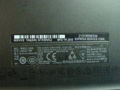 Dell Latitude 14" 7480 Genuine laptop Bottom Case JW2CD 
