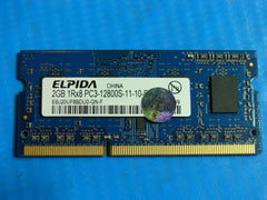 MacBook Pro A1278 Elpida 2GB RAM Memory SO-DIMM PC3-12800S EBJ20UF8BDU0-GN - Laptop Parts - Buy Authentic Computer Parts - Top Seller Ebay