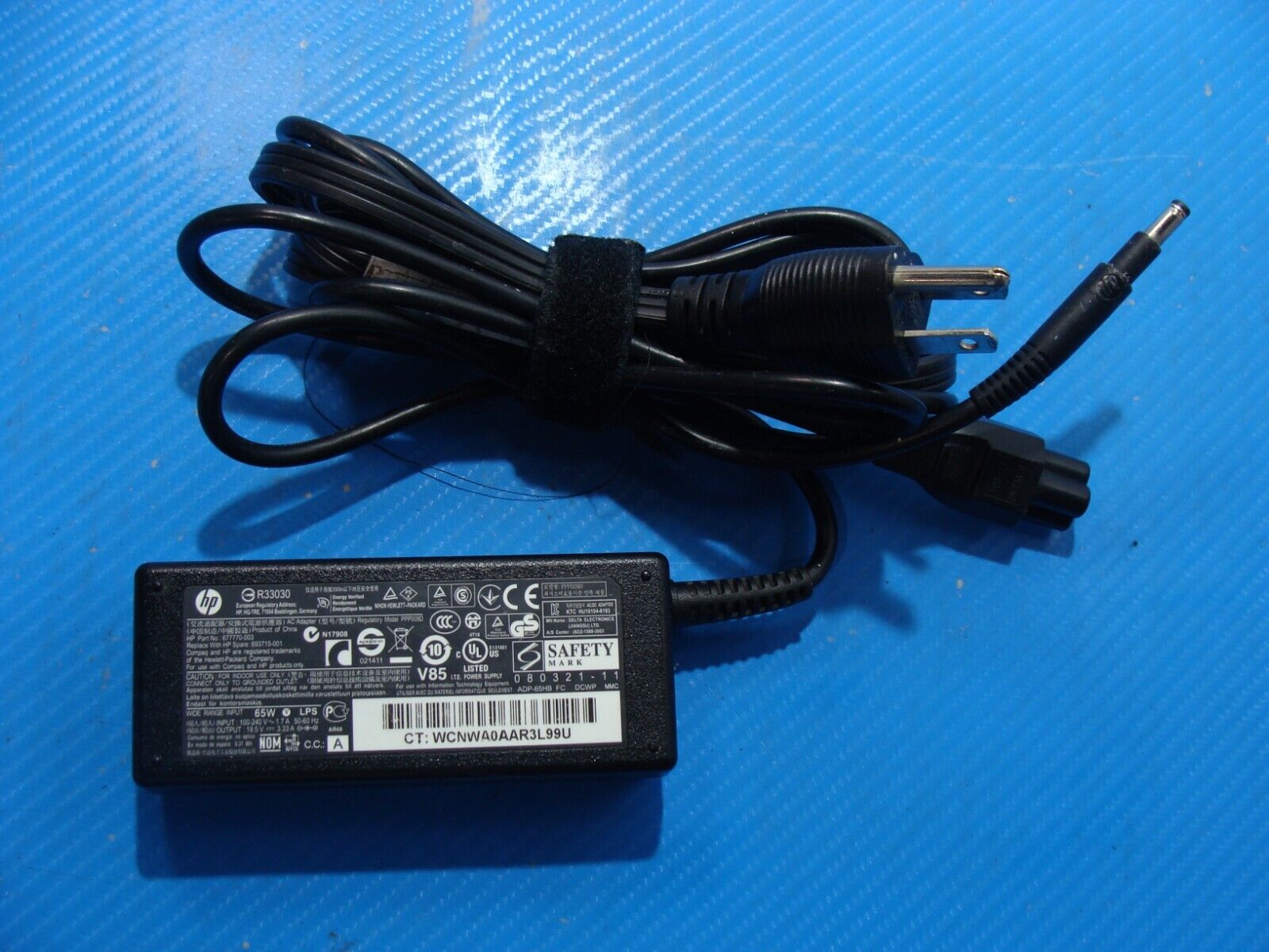 65W GENUINE HP 693715-001 677770-001 677770-003 613149-001 Ac Adapter Charger