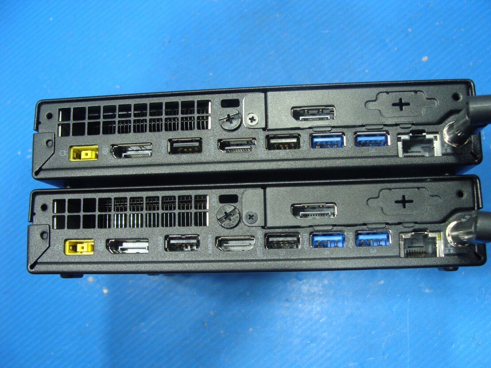 Lot of 2 Lenovo ThinkCentre M720Q SFF Core i5-8400T 1.7GHz 8GB 256GB SSD BT+WIFI