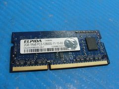 MacBook Pro 13" A1278 2012 MD101LL/A Elpida SO-DIMM 2GB Ram Memory pc3-12800s - Laptop Parts - Buy Authentic Computer Parts - Top Seller Ebay