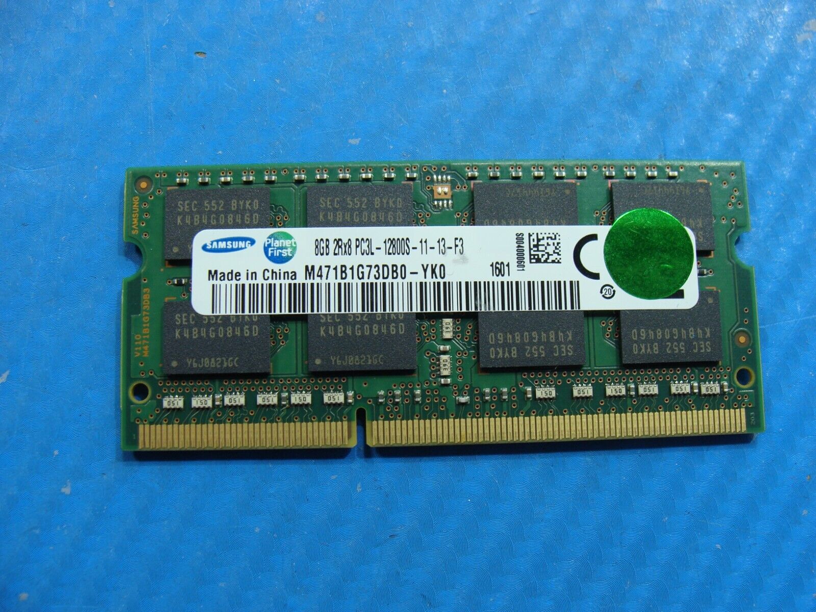 HP  m6-w105dx Samsung 8GB 2Rx8 PC3L-12800S Memory RAM SO-DIMM M471B1G73DB0-YK0