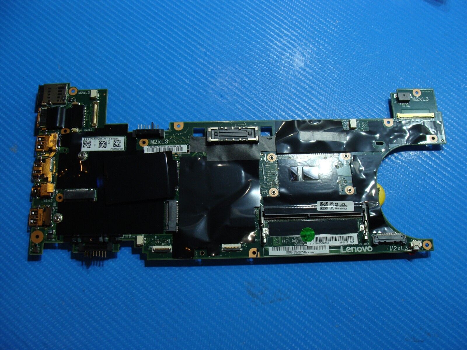 Lenovo ThinkPad T460s 14 Intel i5-6300U 4GB Motherboard 00JT935