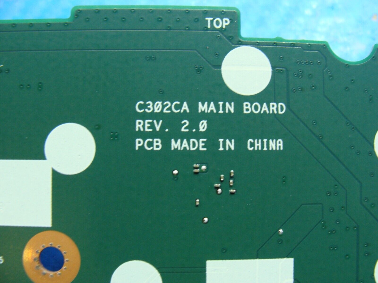 Asus Chromebook 12.5” C302C OEM Intel M3-6Y30 0.9GHz Motherboard 60NB0DF0-MB2010