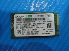 Lenovo IdeaPad 5 15IIL05 15.6" SK Hynix 512Gb NVMe M.2 SSD HFM512GDHTNI-87A0B