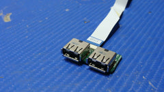 HP Pavilion 15.6" dv6-1230us OEM Duo USB Port Board w/ Cable DA0UT3PC8D0 GLP* HP