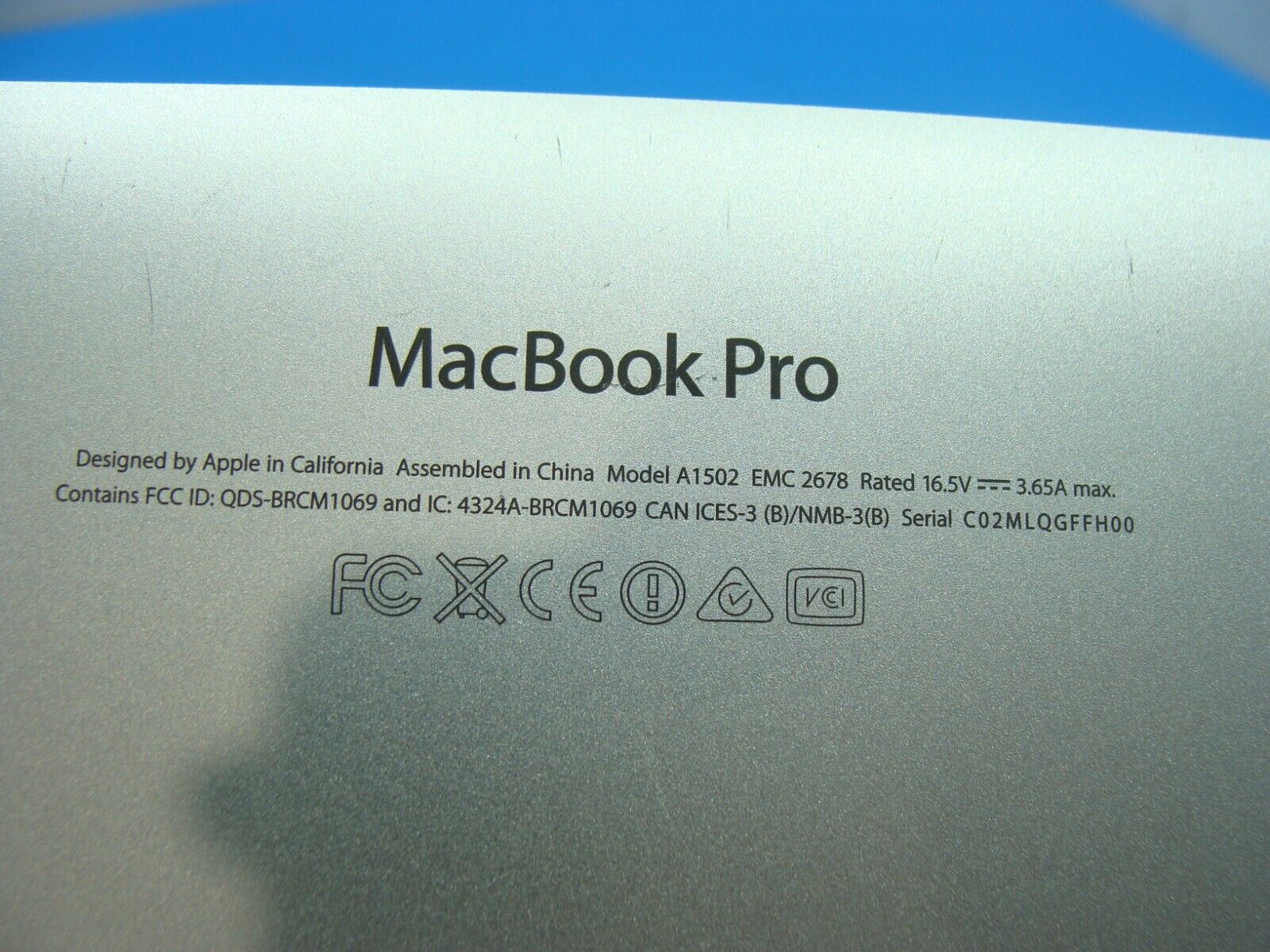 MacBook Pro A1502 13