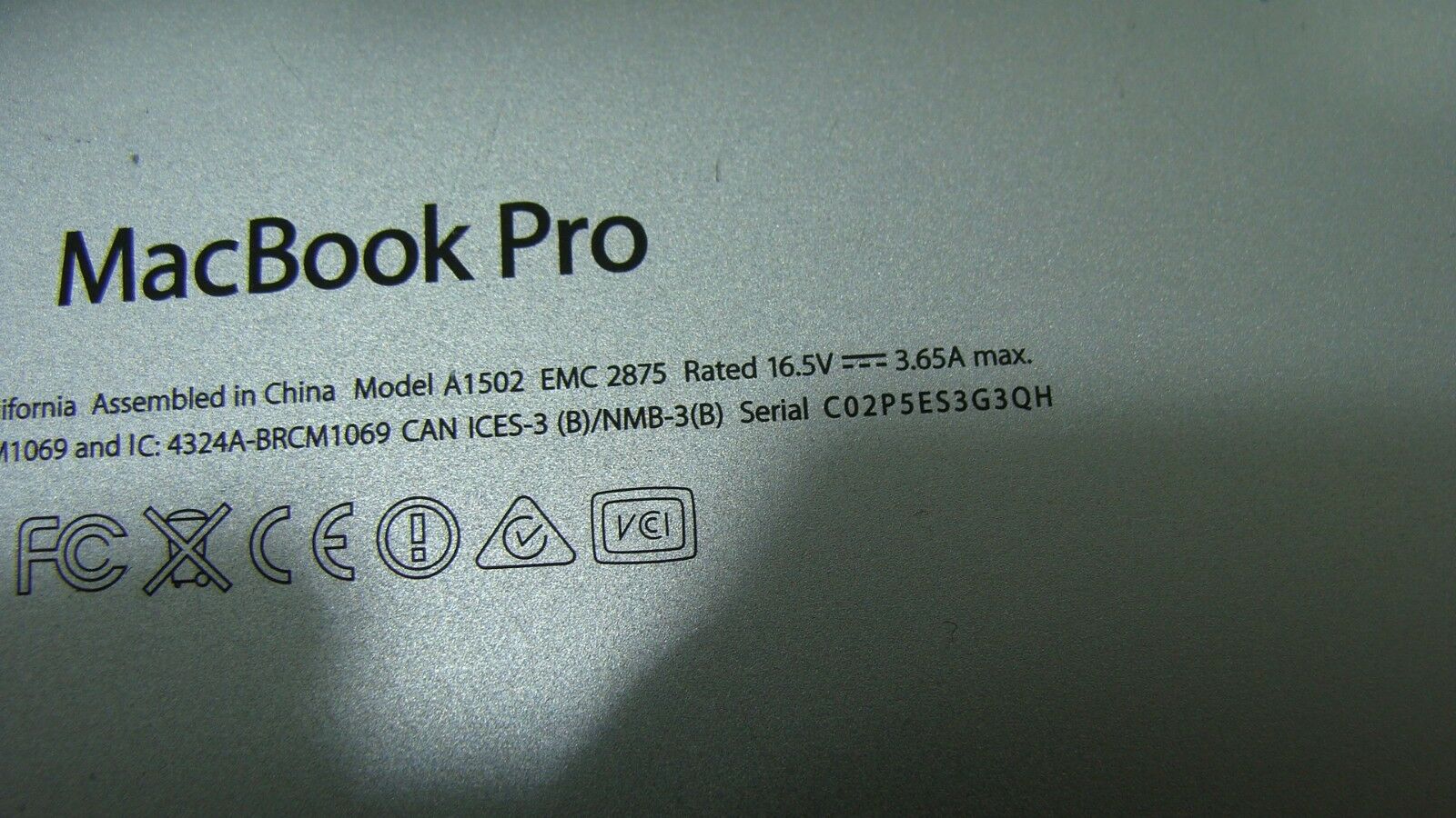 MacBook Pro A1502 13