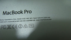 MacBook Pro A1502 13" Mid 2014 MGX72LL/A OEM Bottom Case Housing 923-00108 #4 Apple