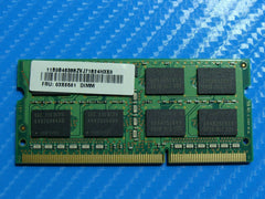Lenovo Thinkpad 15.6" E530 Samsung So-dimm Memory Ram 4GB pc3-12800s 03x6561 