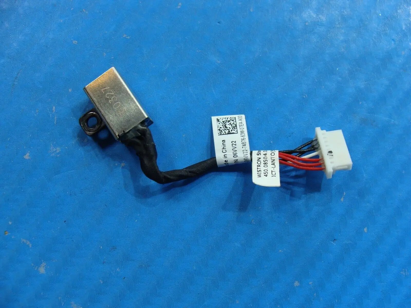 Dell Inspiron 17 7778 17.3 DC IN Power Jack w/Cable 6VV22