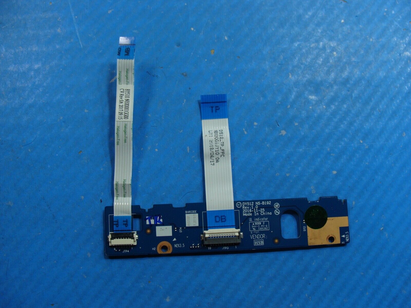 Lenovo Legion Y520-15IKBN 15.6 Genuine Touchpad Button Board w/Cables NS-B192