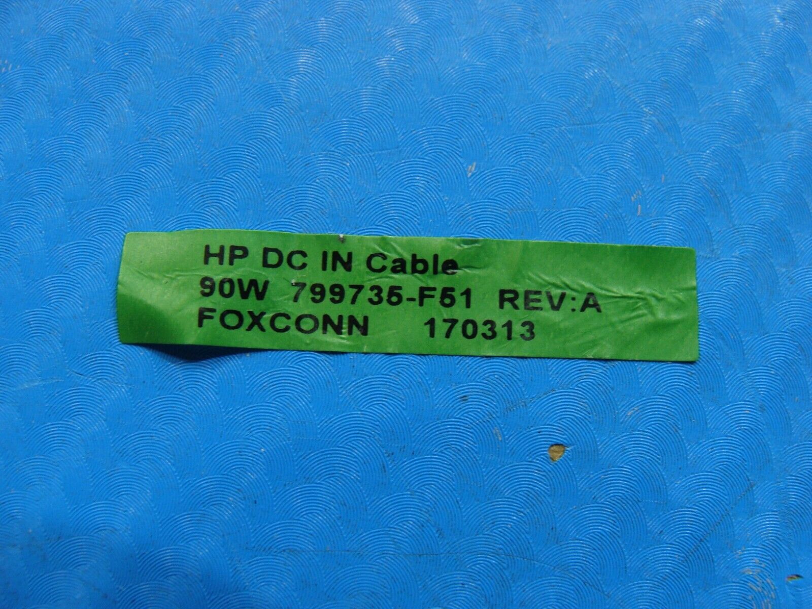 HP Pavilion 14” 14-bk061st Genuine Laptop DC IN Power Jack w/Cable 799735-F51