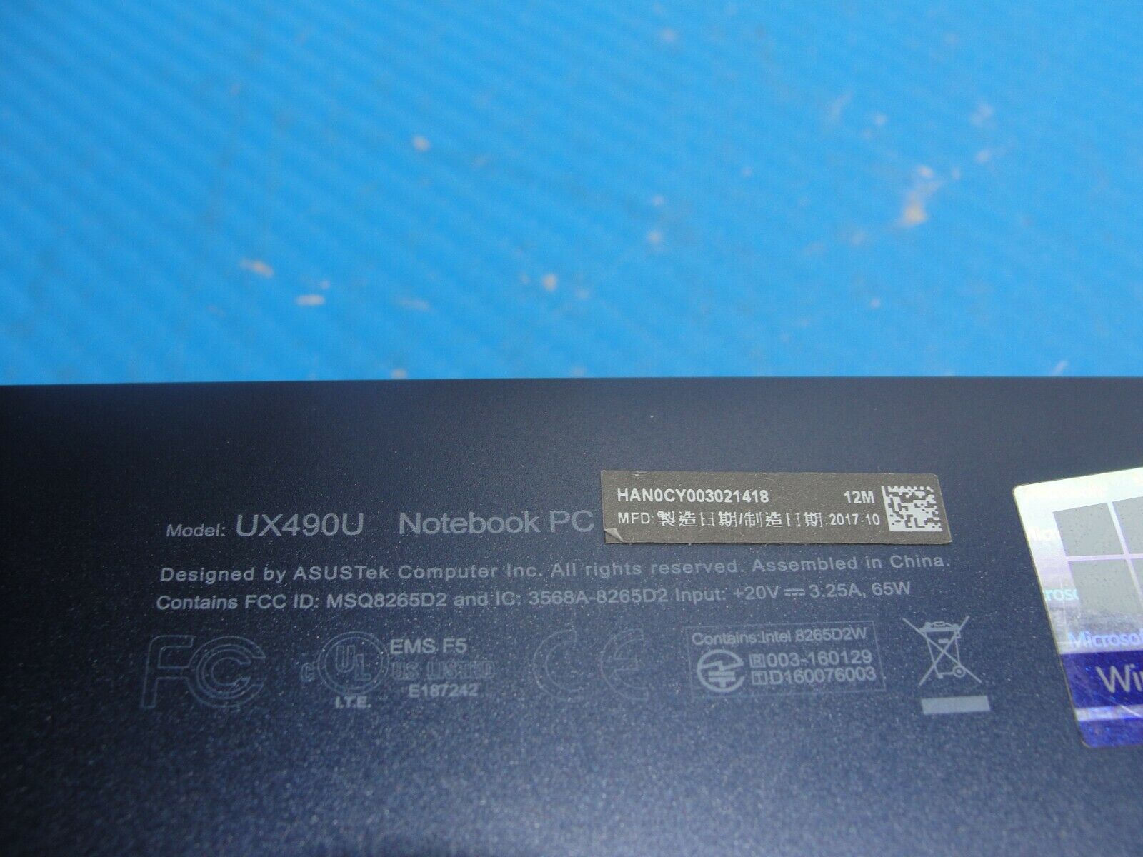 Asus ZenBook UX490U 14