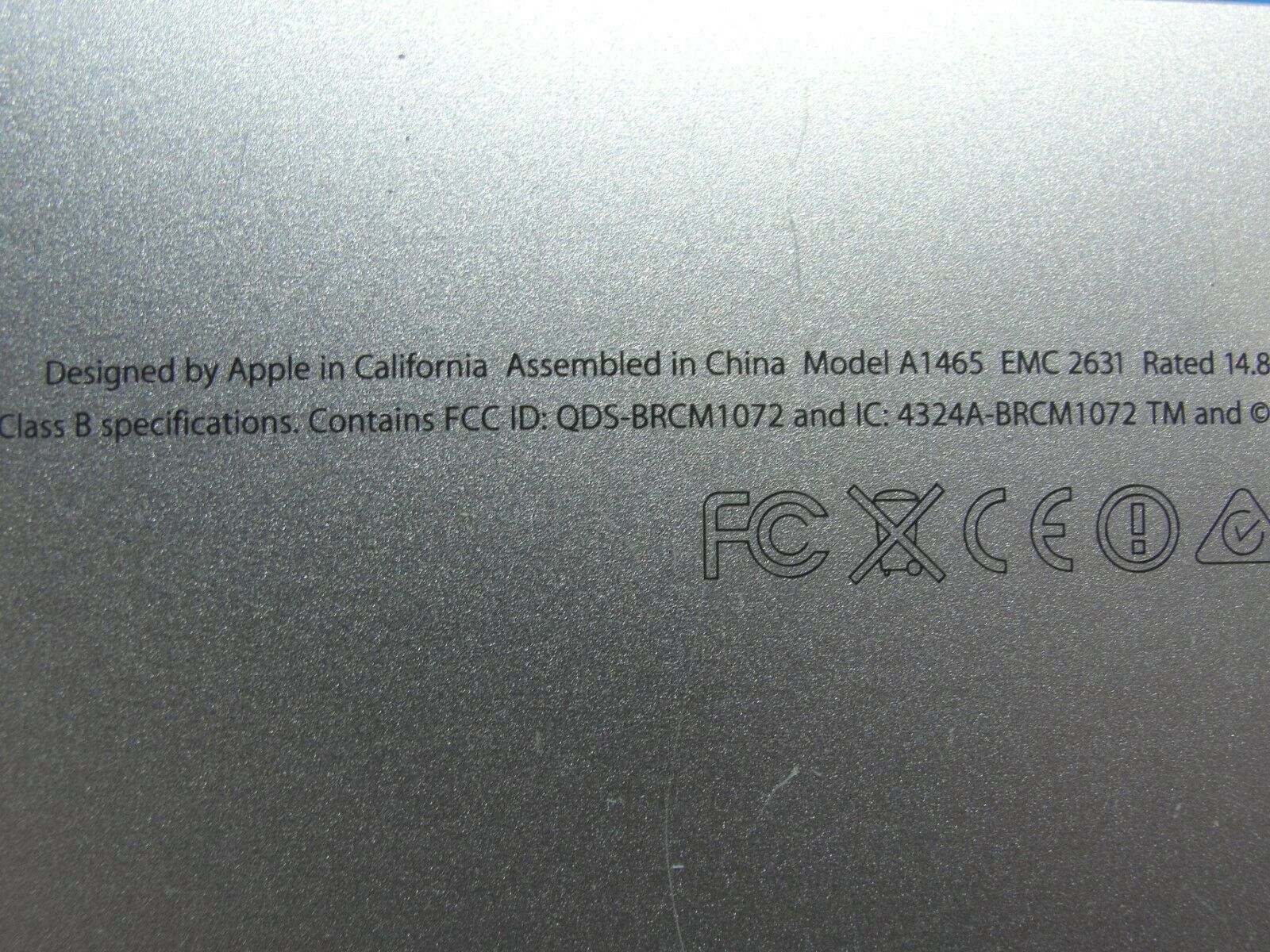 MacBook Air A1465 MD711LL/A MD712LL/A Mid 2013 11