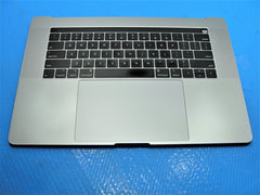MacBook Pro 15" A1990 2018 MR932LL/A OEM Top Case w/Battery Space Gray 661-10345