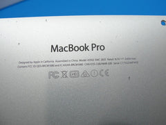 MacBook Pro 13" A1502 2015 MF839LL MF840LL MF841LL Bottom Case Silver 923-00503