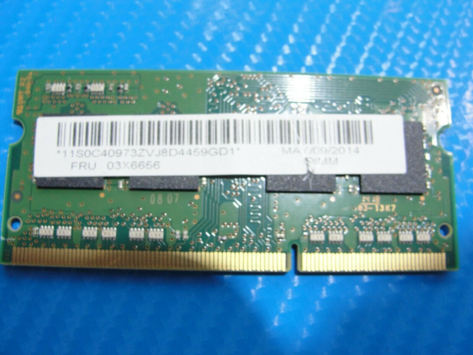 Lenovo W540 Samsung 4GB 1Rx8 PC3L-12800S Memory RAM SO-DIMM M471B5173QH0-YK0 - Laptop Parts - Buy Authentic Computer Parts - Top Seller Ebay