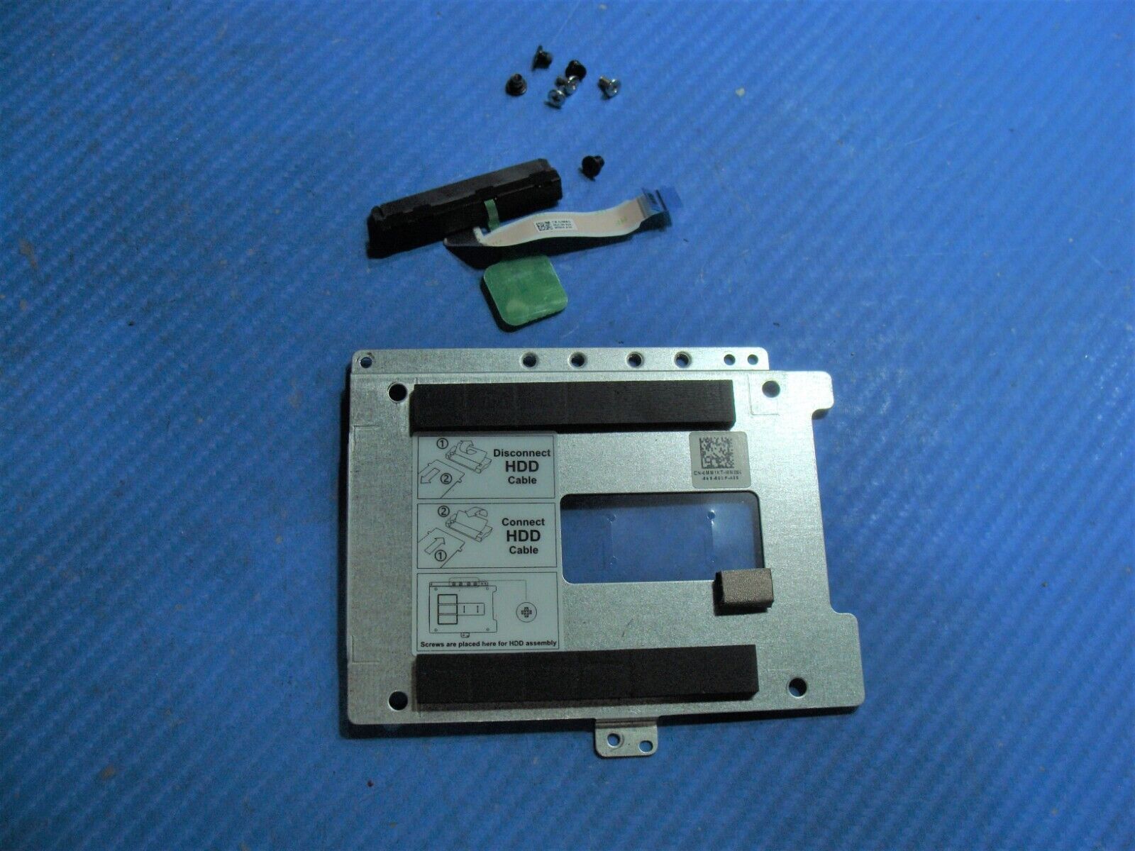 Dell G5 15.6” 15 5590 OEM HDD Hard Drive Caddy w/Connector Screws J86N0 MM1KT