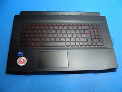 MSI Katana 17.3" GF76 11UD Genuine Palmrest w/Touchpad BL Keyboard 3077L1C211