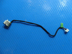 HP 17-x114dx 17.3" Genuine Laptop DC IN Power Jack w/Cable 799749-Y17