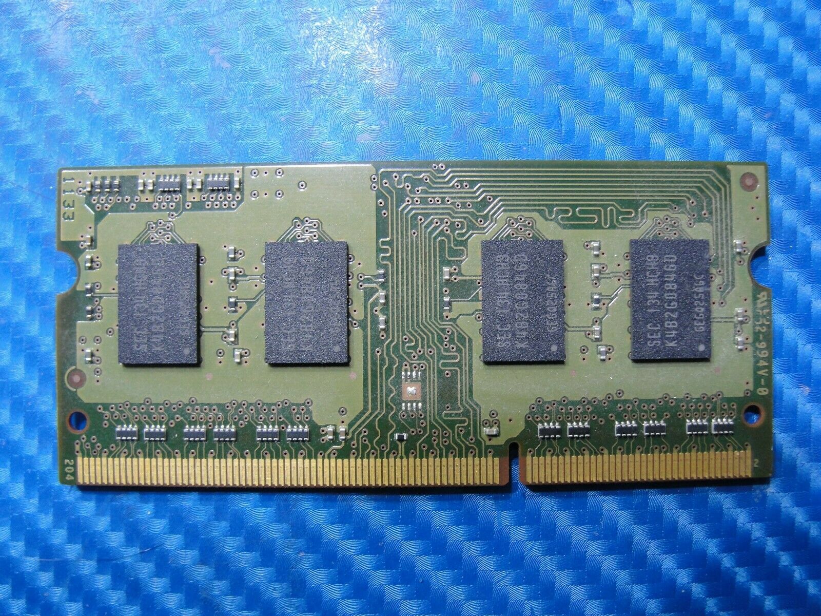 Apple A1278 Samsung 2GB 1Rx8 PC3-10600S SO-DIMM RAM Memory M471B5773DH0-CH9 Samsung