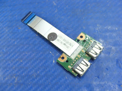 HP 15.6" 2000-219DX Genuine Laptop Dual USB Port Board w/Cable RC6F32078EH1 GLP* HP