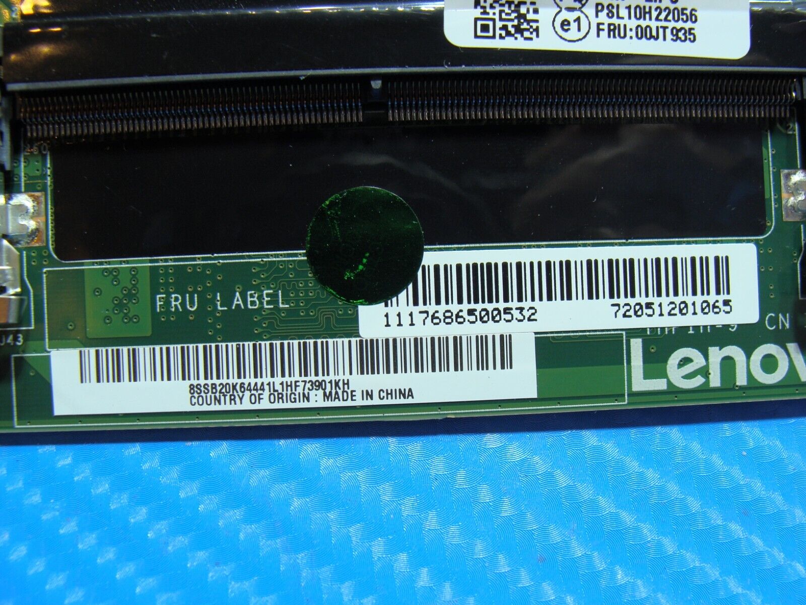 Lenovo ThinkPad T460s 14 Intel i5-6300U 4GB Motherboard 00JT935