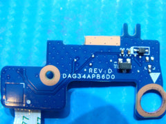 HP Pavilion 15.6” 15-au123cl OEM Laptop Power Button Board w/Cable DAG34APB6D0