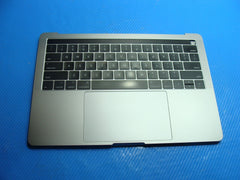 MacBook Pro 13" A1706 2016 MLH12LL/A OEM Top Case w/Battery Space Gray 661-05333