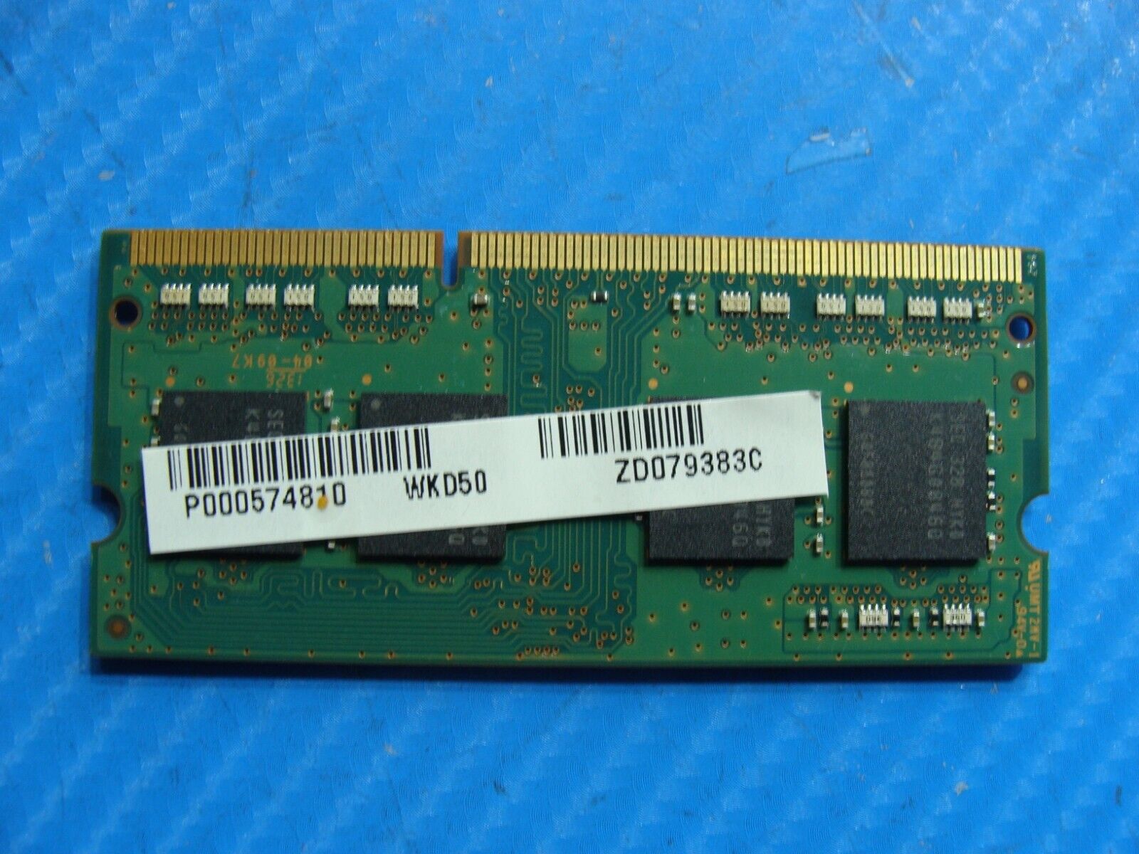 Toshiba C75D-A7310 So-Dimm Samsung 4GB 1Rx8 Memory PC3L-12800S M471B5173QH0-YK0