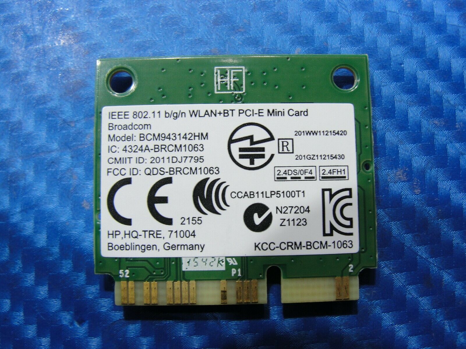 HP 550-a114 Genuine Desktop WiFi Wireless Card BCM943142HM 752597-001 HP