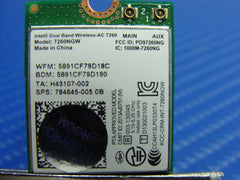 HP Chromebook 14-ak060nr 14" Genuine WiFi BT Wireless Card 7260NGW 784645-005 HP