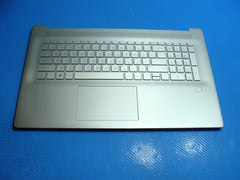 HP 17-cn0078cl 17.3" Palmrest w/Touchpad Keyboard Backlit M50456-001 Grd A