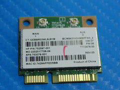 HP Stream x360 11-p010nr 11.6" WiFi Wireless Card BCM943142HM 753076-005 - Laptop Parts - Buy Authentic Computer Parts - Top Seller Ebay