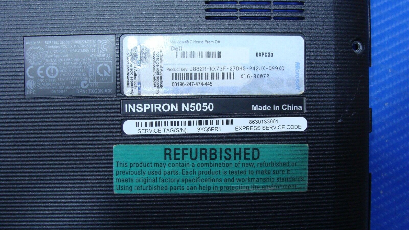 Dell Inspiron N5050 15.6