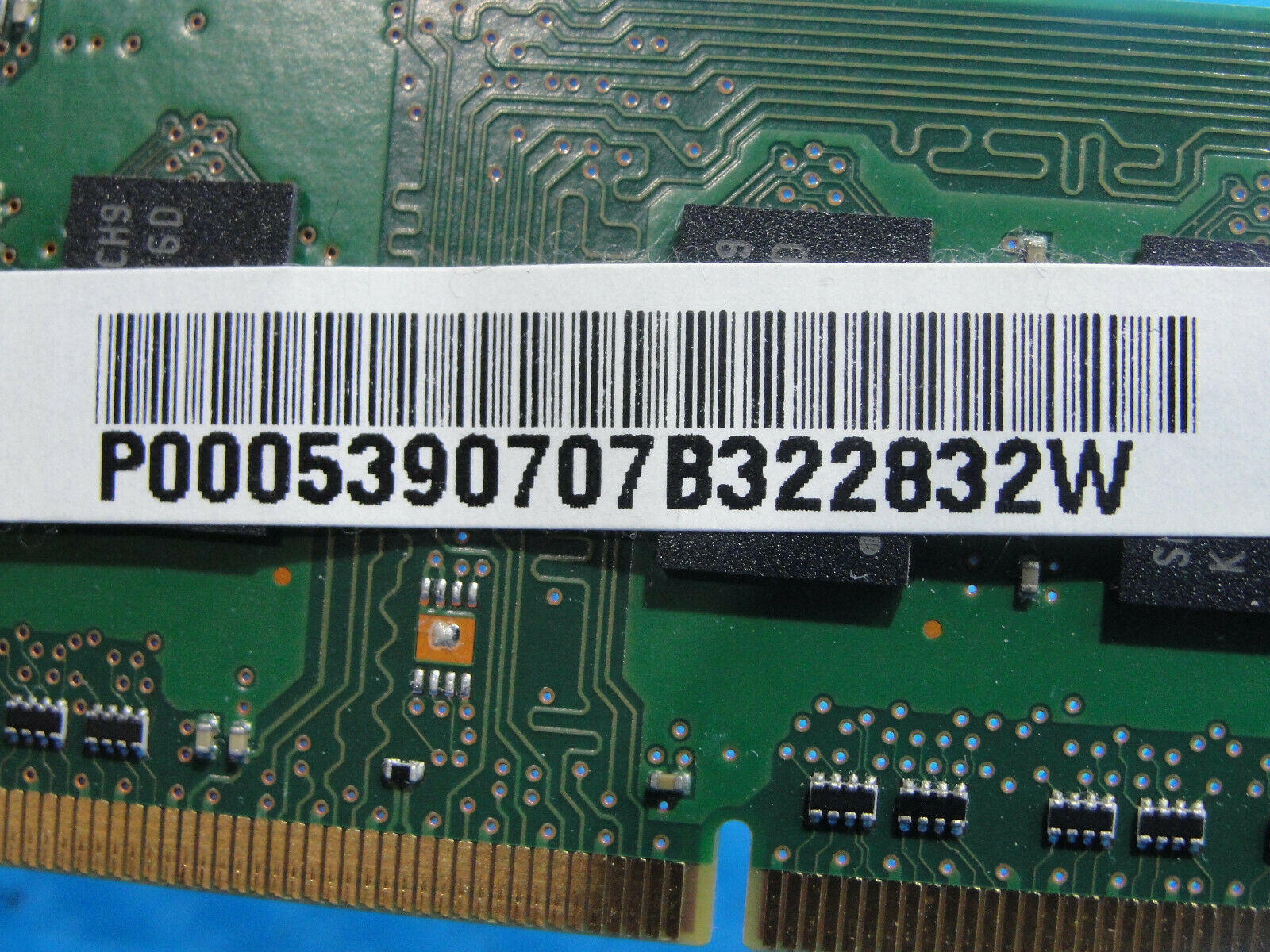 Toshiba L755-1CD Laptop Samsung 2GB Memory PC3-10600S-09-11-B2 M471B5773DH0-CH9 Samsung