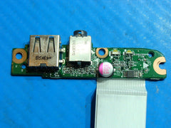 HP Notebook 15-f215dx 15.6" Genuine USB Audio Port Board w/Cable DA0U83TB6E0 