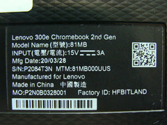 Lenovo Chromebook 11.6" 300e 81MB 2nd Gen Bottom Case Base Cover 5CB0T70715 #1 Lenovo