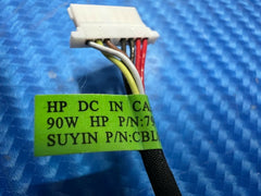 HP Pavilion 15-cs3055wm 15.6" DC In Power Jack w/Cable 799750-y23 