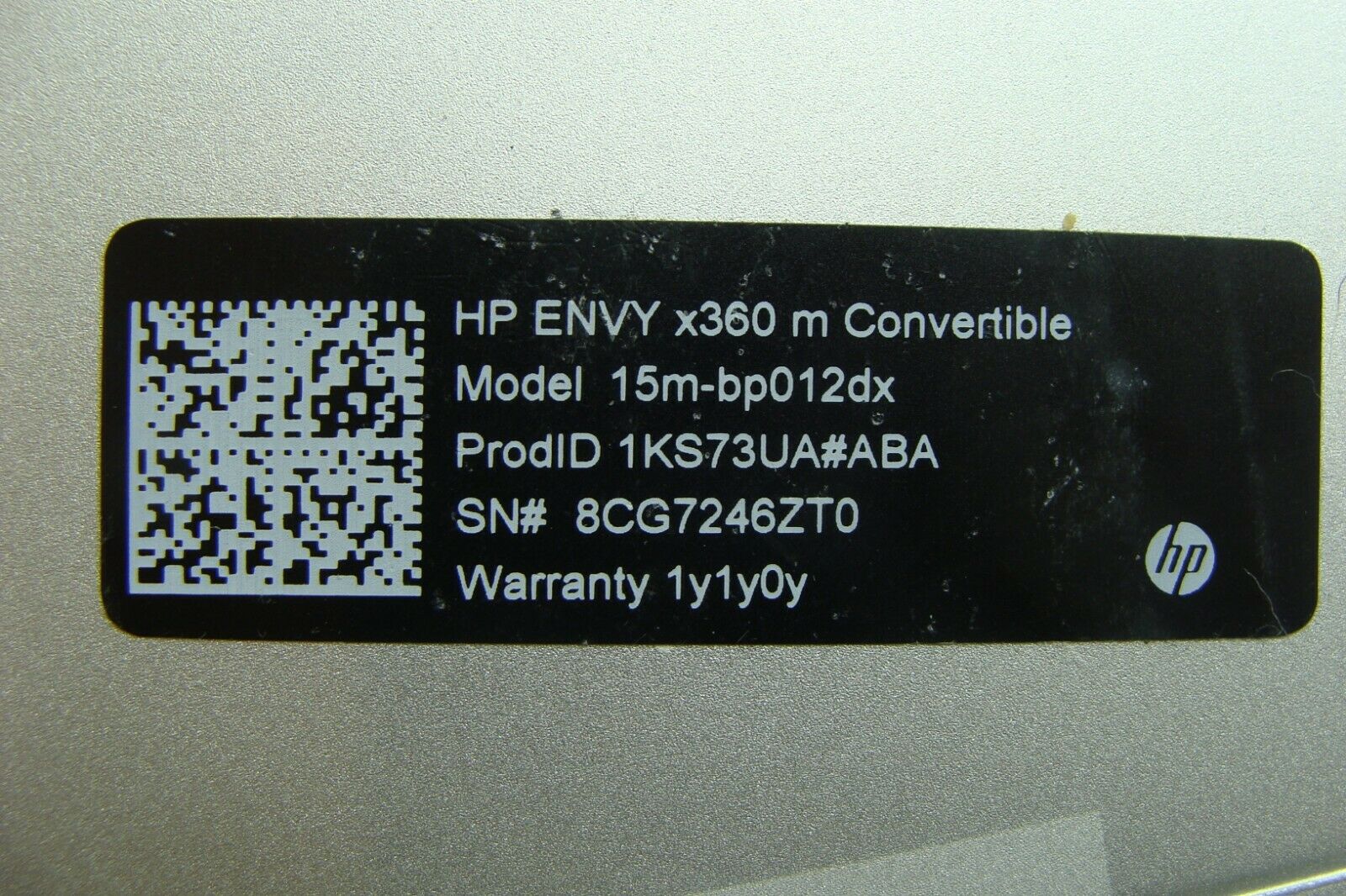 HP ENVY x360 15m-bp012dx 15.6