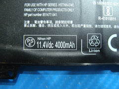 HP 14" mt20 Genuine Laptop Battery 11.4V 48Wh 4000mAh RR03XL 851610-855