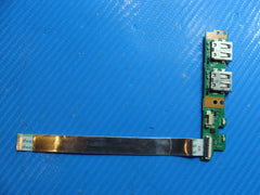 Asus VivoBook 15 15.6" X512DA OEM Dual USB Port Board w/Cable 60NB0LY0-IO1010