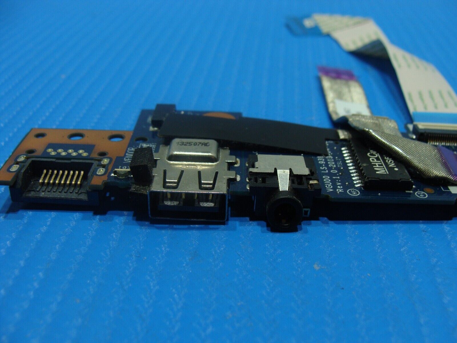 HP Envy Beats 15.6” m6-k015dx Genuine Audio Jack USB Port Board w/Cable LS-9313P