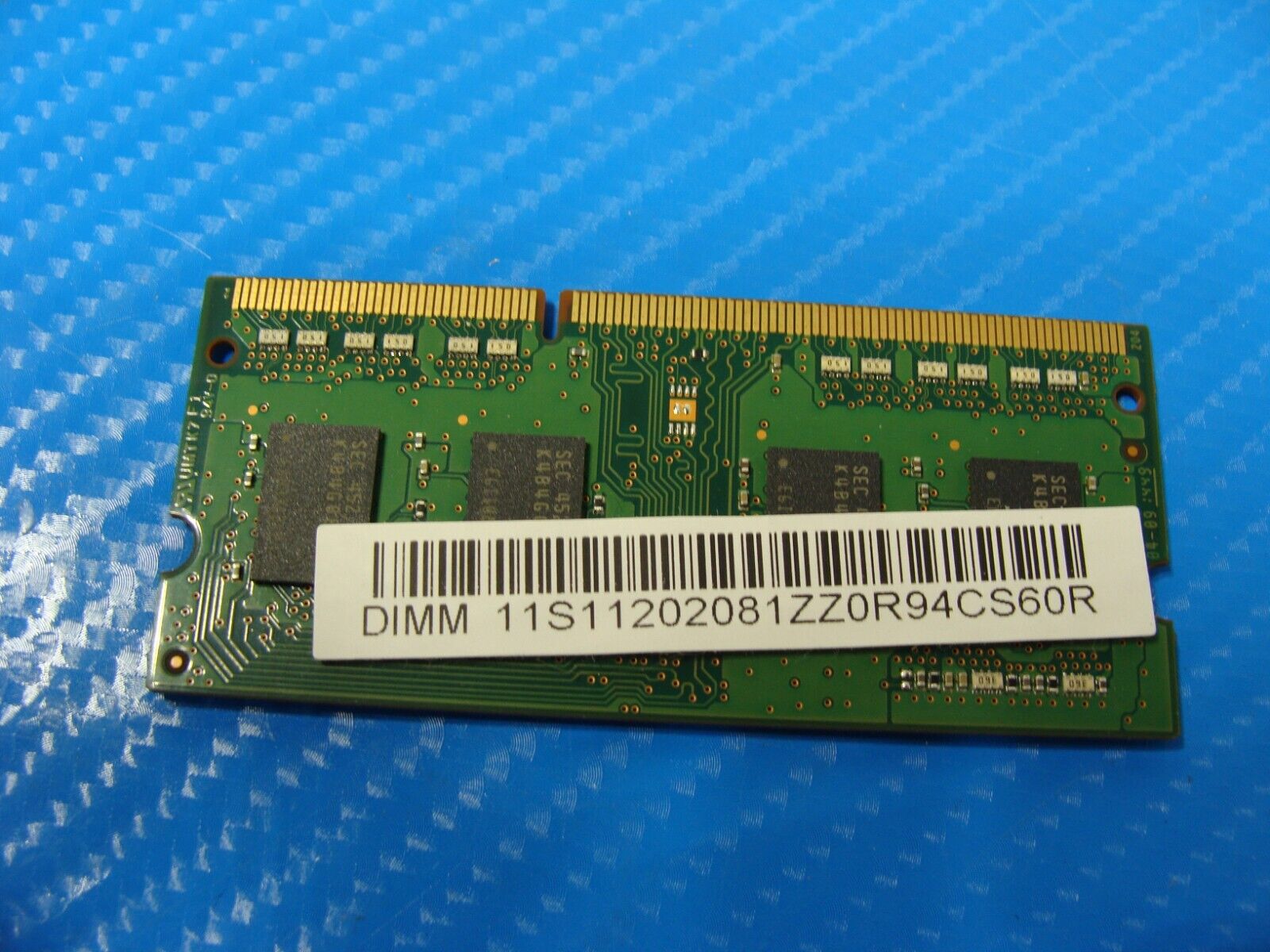 Lenovo 2 15 Samsung 4GB 1Rx8 PC3L-12800S Memory RAM SO-DIMM M471B5173DB0-YK0