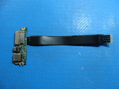 Dell Inspiron 15 3567 15.6" USB Audio Card Reader Board w/Cable WVYY9