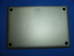 MacBook Pro 15" A1398 Late 2013 ME293LL/A OEM Bottom Case Silver 923-0671 