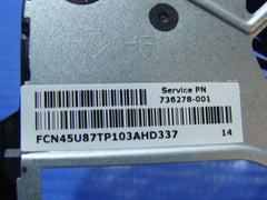 HP 15-f039wm 15.6" Genuine Laptop CPU Cooling Fan 736278-001 HP